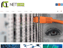 Tablet Screenshot of netcom.rs