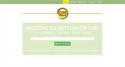 Desktop Screenshot of netcom.cm