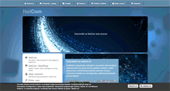 Desktop Screenshot of netcom.hr