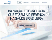 Tablet Screenshot of netcom.srv.br